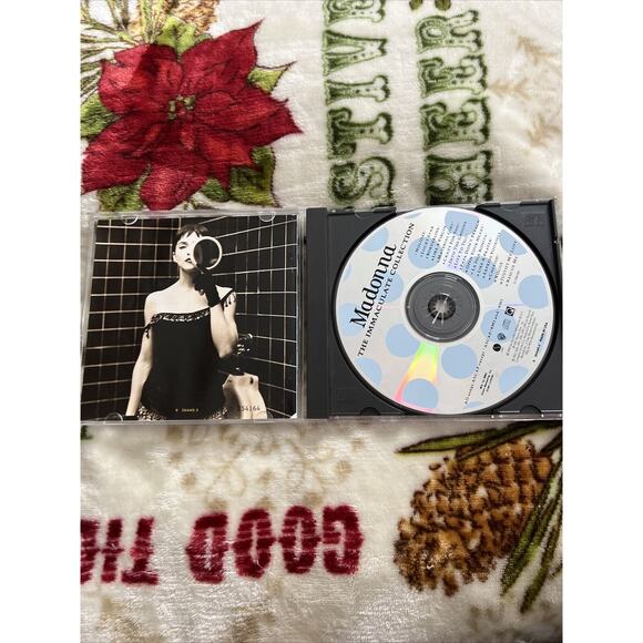 The Immaculate Collection by Madonna CD 1990 Warner Bros Vogue Pre-owned - Picture 3 of 5